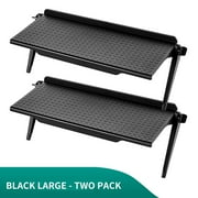 Jacenvly Valentine Day Party Decor Clearance Punch-Free Computer Monitor Rack Plastic Tv Set-Top Box Screen Bracket Router Storage Rack 2Pc Living Room Decor