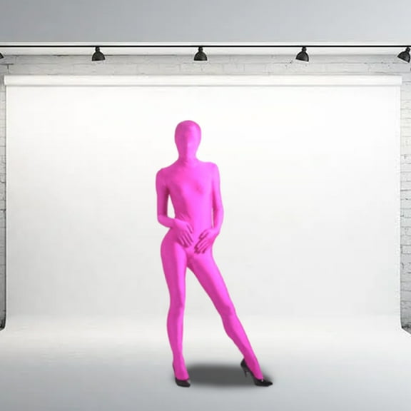 Jacenvly Valentines Day Gifts Clearance Full Bodysuit Unisex Spandex Stretch Adult Disappearing Man Body Suit Room Decor