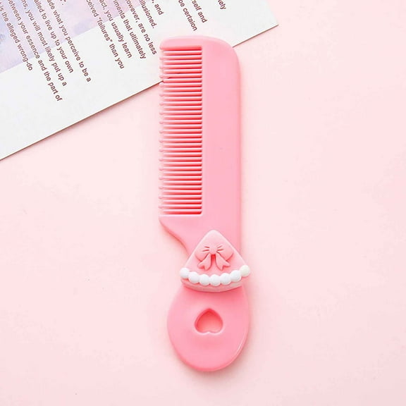 Jacenvly Valentines Gifts Kids Candy Colored Cute Mini Comb Easy to Carry At Home Not Harmful to The Scalp Cute Hair Styling Tool Children