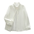 thumbnail image 1 of Jacenvly Womens Winter Jacket Solid Fleece Jacket Comfort Warmth Long Sleeve Overcoat Lapels Button up Coats Casual Fashion Thigh Length Tops, 1 of 9
