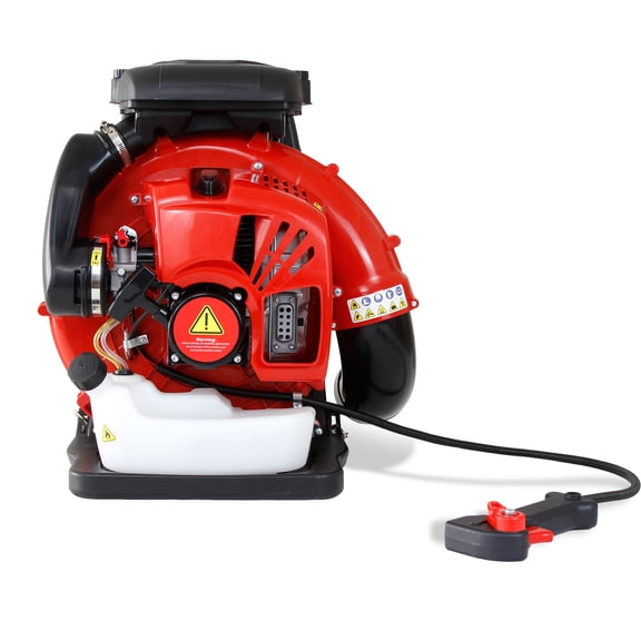Jacgood Backpack Leaf Blower Easy-Carry, 80cc Gas Powered 930 CFM 275 MPH, Padded Adjustable Straps & Low Vibration, One-Pull Start