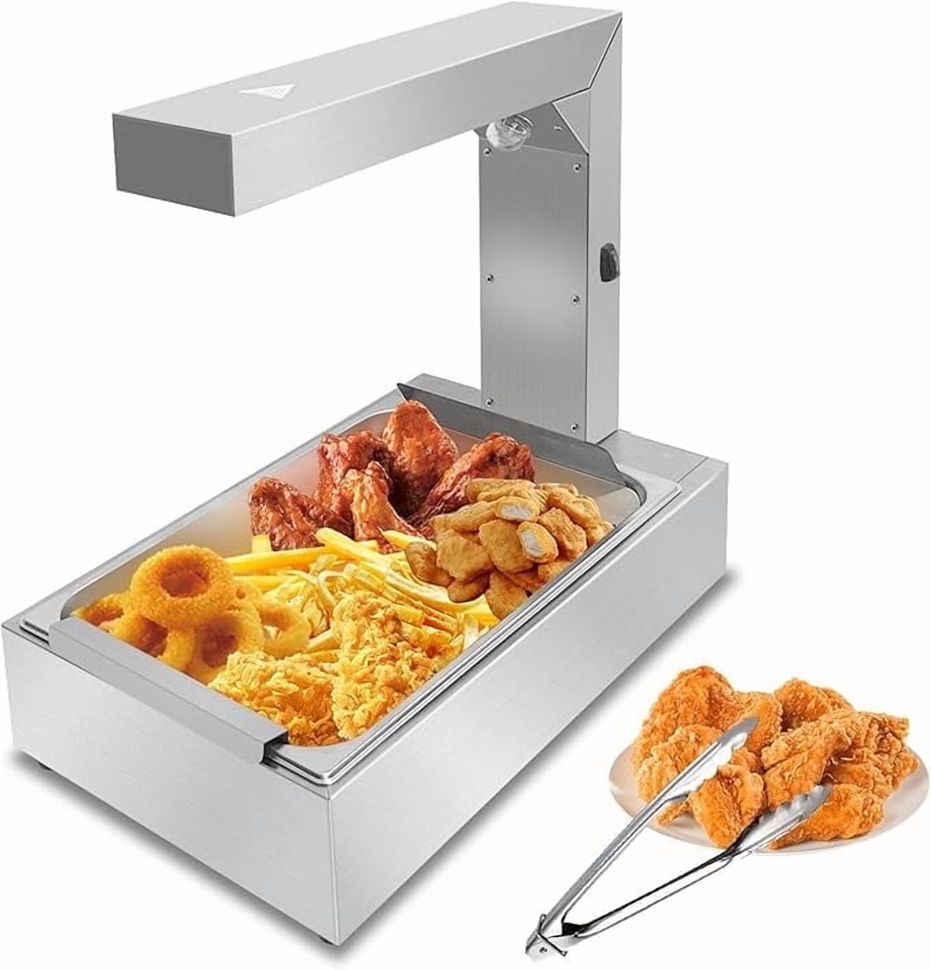 Jacgood Commercial Food Warmer,Free-Standing Warming Dump Station , 22-Inch