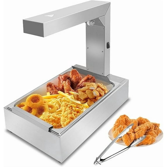 Jacgood Commercial Food Warmer,Free-Standing Warming Dump Station , 22-Inch