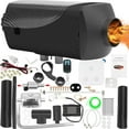 thumbnail image 1 of Jacgood Diesel Heater 12V Muffler 8KW Air Diesel Heater 12V Diesel Air Heater with LCD Switch for Car Trucks Motor- Home Boat Bus Can，Black, 1 of 7
