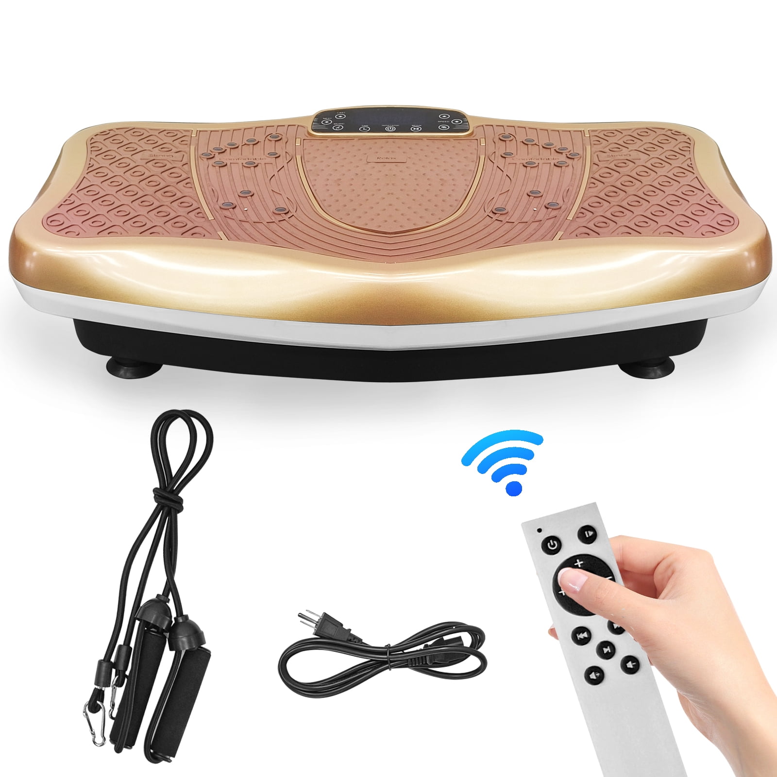 Jacgood XXL 330LBS Vibration Plate Exercise Machine - Whole Body