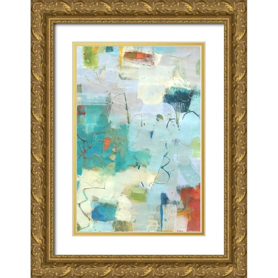 Jachimiec, Sue 11x14 Gold Ornate Wood Framed with Double Matting Museum Art Print Titled - Galore II