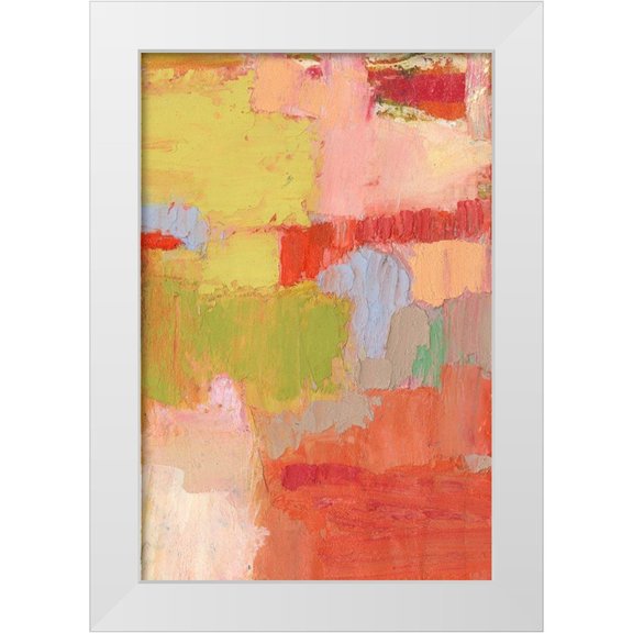 Jachimiec, Sue 11x14 White Modern Wood Framed Museum Art Print Titled - Bright Costa II