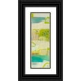 thumbnail image 1 of Jachimiec, Sue 11x24 Black Ornate Wood Framed with Double Matting Museum Art Print Titled - Abroad I, 1 of 4