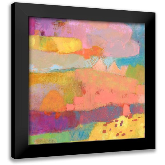 Jachimiec, Sue 12x12 Black Modern Framed Museum Art Print Titled - Gramercy III