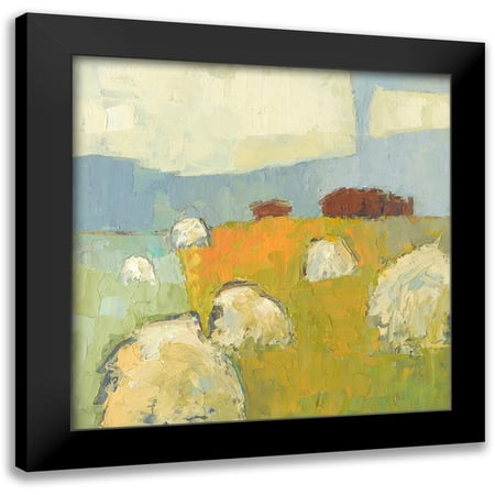 Jachimiec, Sue 12x12 Black Modern Framed Museum Art Print Titled - New Glarus Barn
