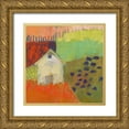 thumbnail image 1 of Jachimiec, Sue 12x12 Gold Ornate Wood Framed with Double Matting Museum Art Print Titled - Rewy Barn, 1 of 4