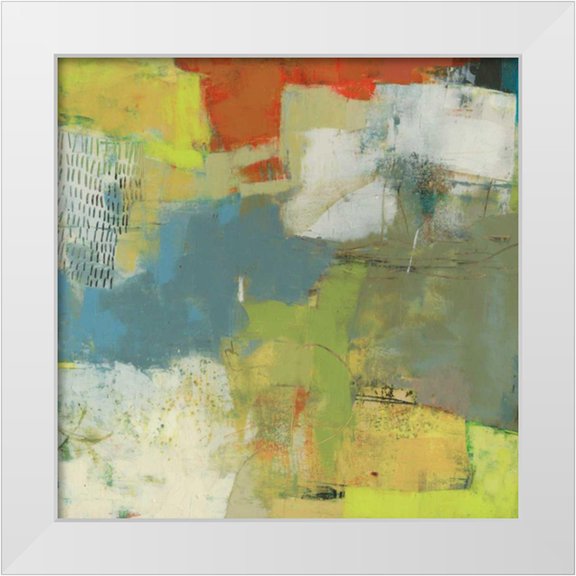 Jachimiec, Sue 12x12 White Modern Wood Framed Museum Art Print Titled - Saorsa II