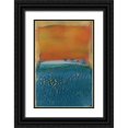 thumbnail image 1 of Jachimiec, Sue 13x18 Black Ornate Wood Framed with Double Matting Museum Art Print Titled - Skite II, 1 of 4