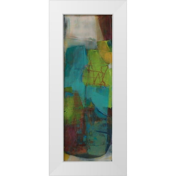 Jachimiec, Sue 13x32 White Modern Wood Framed Museum Art Print Titled - Nisus III
