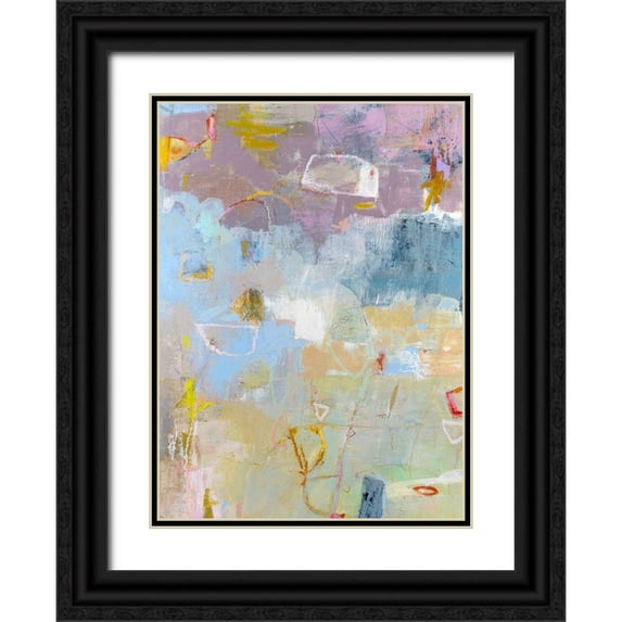 Jachimiec, Sue 14x18 Black Ornate Wood Framed with Double Matting Museum Art Print Titled - Whilst I