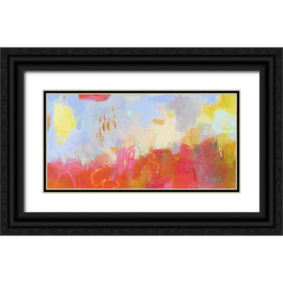 Jachimiec, Sue 14x9 Black Ornate Wood Framed with Double Matting Museum Art Print Titled - Revenir I