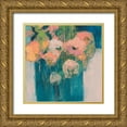 thumbnail image 1 of Jachimiec, Sue 15x15 Gold Ornate Wood Framed with Double Matting Museum Art Print Titled - Posy II, 1 of 4
