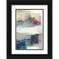 thumbnail image 1 of Jachimiec, Sue 17x24 Black Ornate Wood Framed with Double Matting Museum Art Print Titled - Frazil II, 1 of 4