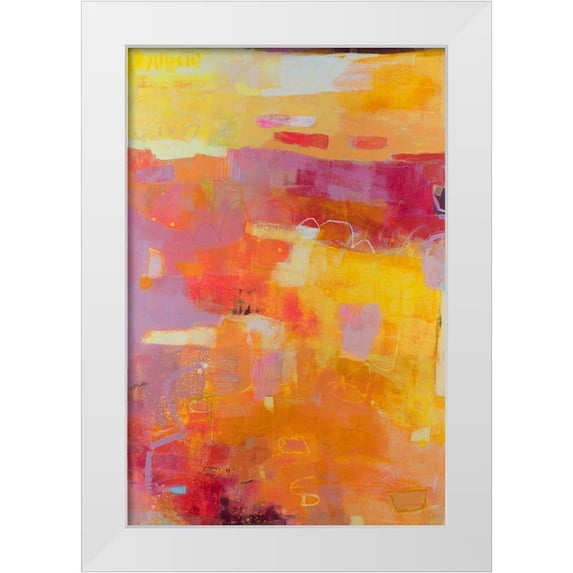 Jachimiec, Sue 17x24 White Modern Wood Framed Museum Art Print Titled - Viv II