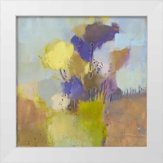 Jachimiec, Sue 20x20 White Modern Wood Framed Museum Art Print Titled - Blume V