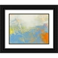 thumbnail image 1 of Jachimiec, Sue 24x19 Black Ornate Wood Framed with Double Matting Museum Art Print Titled - Blue Lux II, 1 of 4