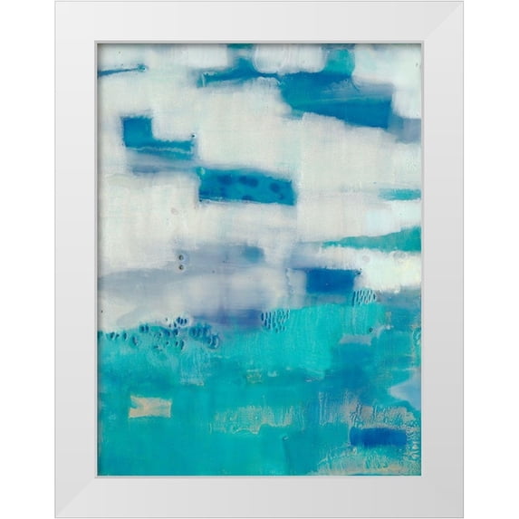 Jachimiec, Sue 25x32 White Modern Wood Framed Museum Art Print Titled - Tilde II