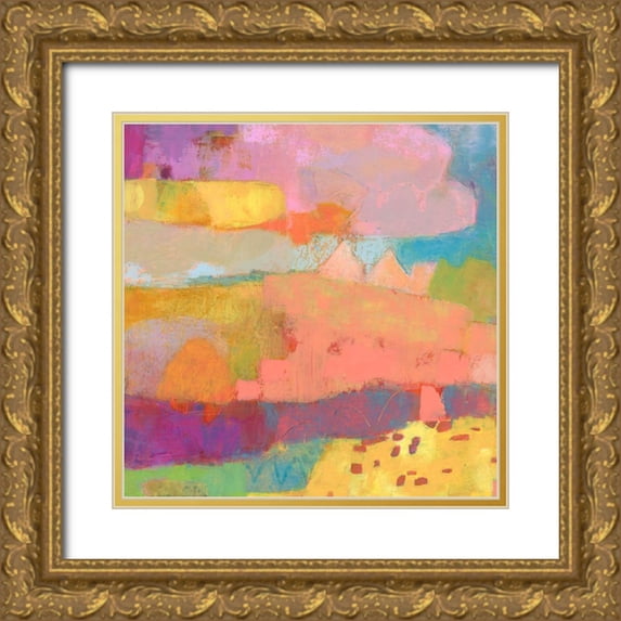 Jachimiec, Sue 26x26 Gold Ornate Wood Framed with Double Matting Museum Art Print Titled - Gramercy III