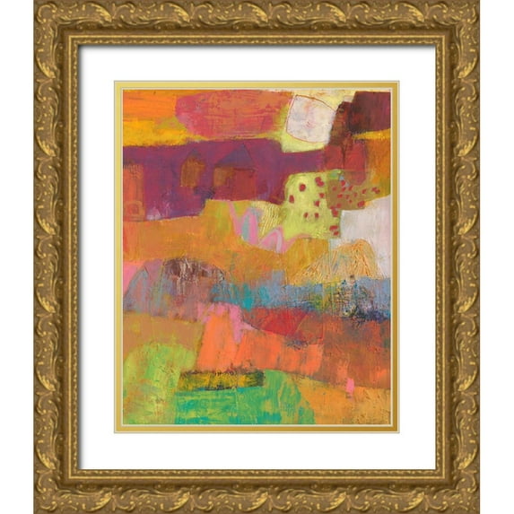 Jachimiec, Sue 26x32 Gold Ornate Wood Framed with Double Matting Museum Art Print Titled - Atiptoe I