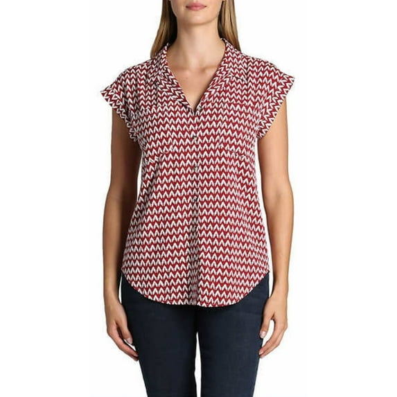 Jachs Girlfriend Ladies' Short Sleeve Blouse