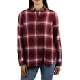 thumbnail image 1 of Jachs Girlfriend Women's Super Soft Feel Flannel Shirt (Red, Medium), 1 of 6
