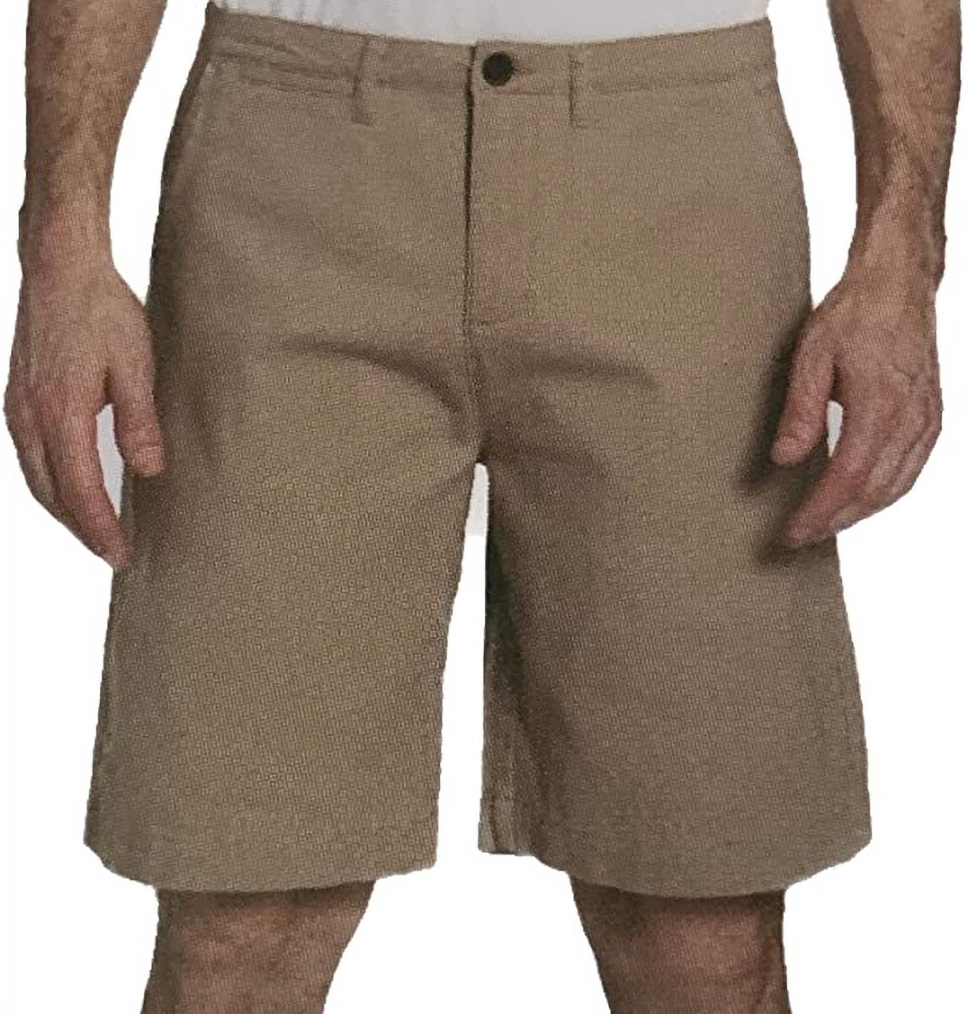 Jachs Men's Extra Soft Stretch Fabric Cotton Twill Shorts (Khaki, 40 ...