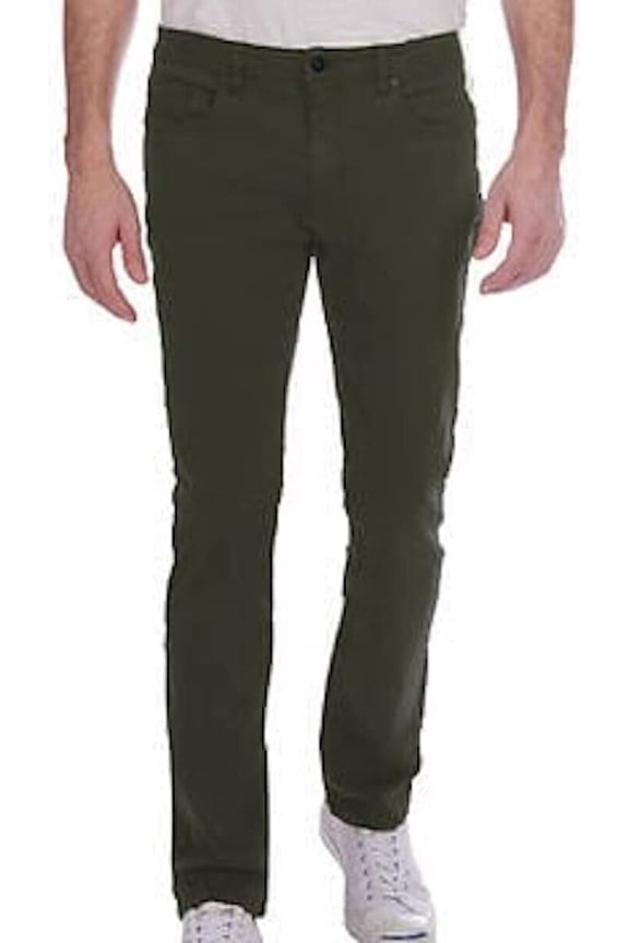 Jachs Men's Traveler Pants 5 Pockets Mid-Rise Straight Fit Stretch New