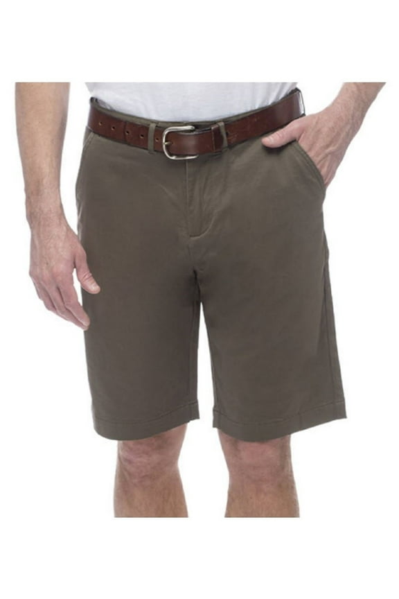 Jachs Mens Sateen Shorts, Olive, 42