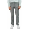 thumbnail image 1 of Jachs New York Men's Straight Stretch 5 Pocket Twill Pant (42W x 34L/Gray), 1 of 5