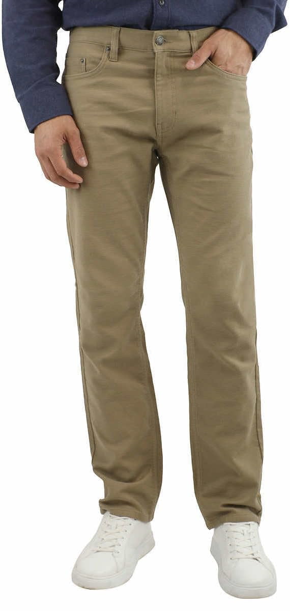 JACHS NY Jachs New York Mens Mid-Weight 5 Pocket Stretch Pant (US, Waist Inseam, 34, 30, Regular, Regular, Tan)