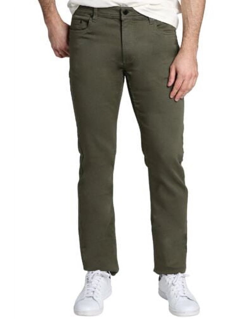 Jachs New York Pants Mens Slim Fit Stretch Tech Pants Mid Rise