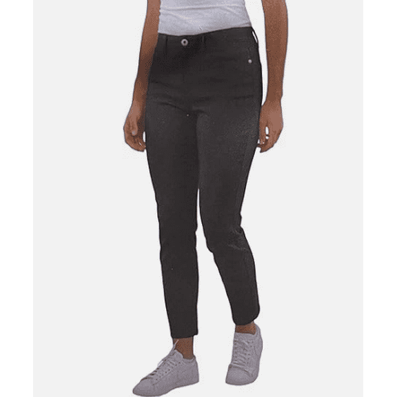 Jachs Women’s Straight Leg Ankle Pant Black 14