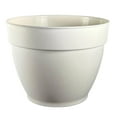 thumbnail image 1 of Jacinto Recycled Planter, 12 inch Opening Diameter, Cream Color by Deroma USA, 1 of 7
