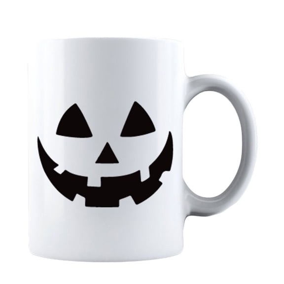 Jack 0 Lantern Face Pumpkin Halloween Mug Halloween Funny Coffee Mug