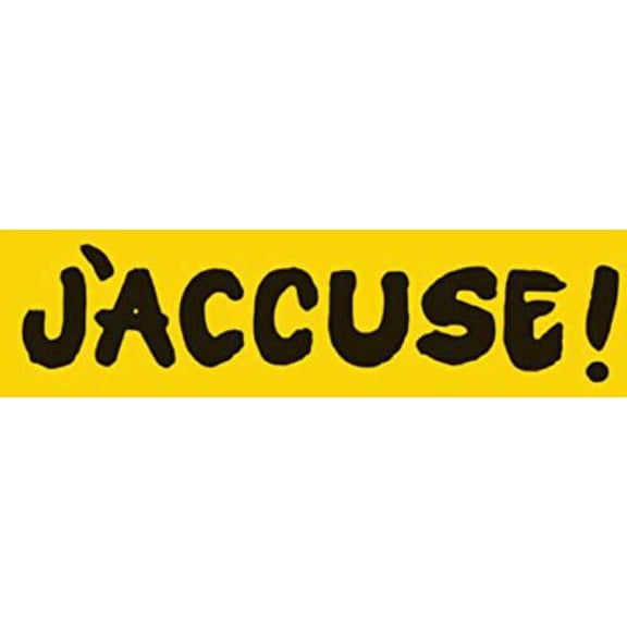 Jack Adaptor - J'accuse: Vinyl Edition