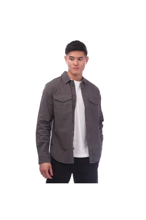 Jack And Jones Mens Stretch Overshirt