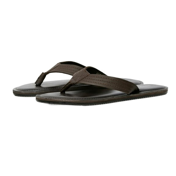 Jack And Jones Mens Washton Leather Flip Flops