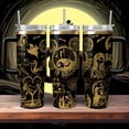 thumbnail image 1 of Jack And Sally Christmas Tumbler, Halloween Engraved Tumbler, Jack Sally Valentine Tumbler, Disney Nightmare Before Xmas 40oz Tumbler, 1 of 3