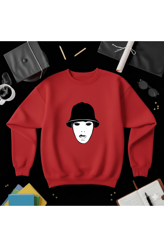 Jack And Sally Halloween Tea Party Romantic Gothic Cartoon Art Sweatshirt, up to size 5XL