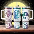 thumbnail image 1 of Jack And Sally Nightmare Tumbler 40oz, Jack Skellington Engraved Tumbler, Disney Nightmare Before Xmas Tumbler, Personalized Tumbler, 1 of 3