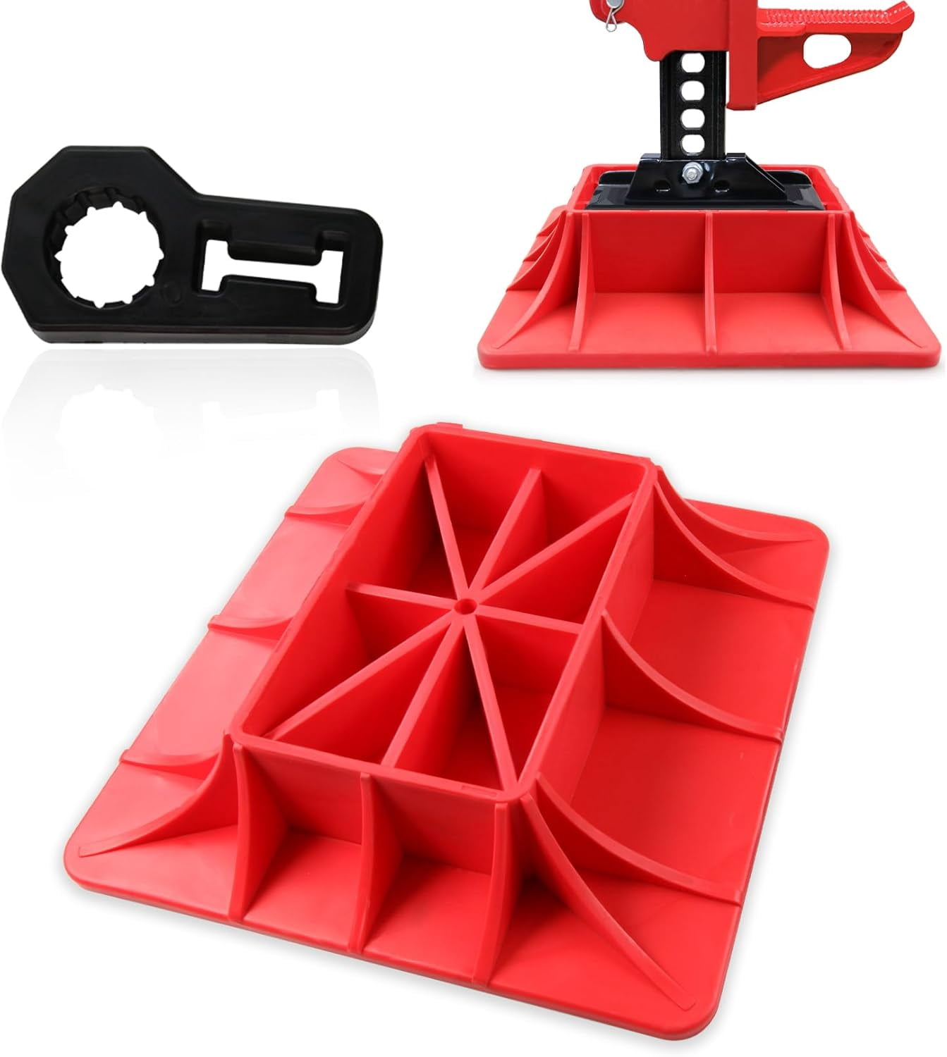 Jack Base and Handle Keeper Compatible with Hi Lift Jack Accessories ...