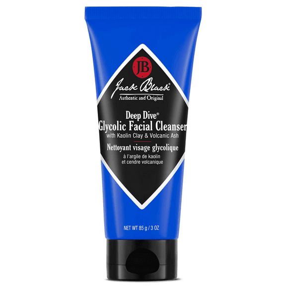 Jack Black Deep Dive Glycolic Facial Cleanser 3 oz / 85 g | Face Mask & Cleanser