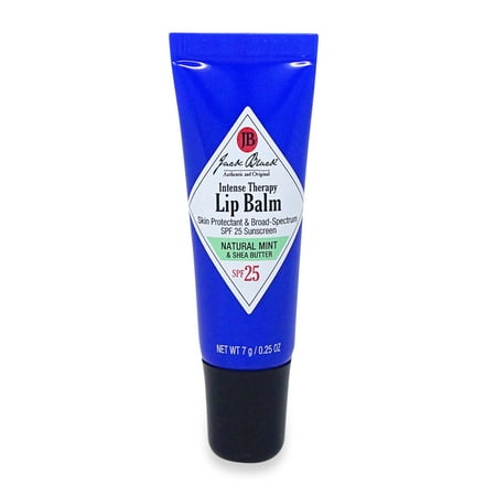 Jack Black Intense Therapy Lip Balm SPF 25 - Natural Mint and Shea Butter - 0.25 oz