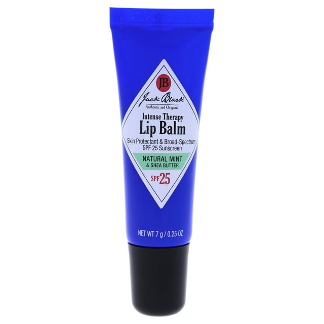 Jack Black Intense Therapy Lip Balm SPF 25 Natural Mint and Shea