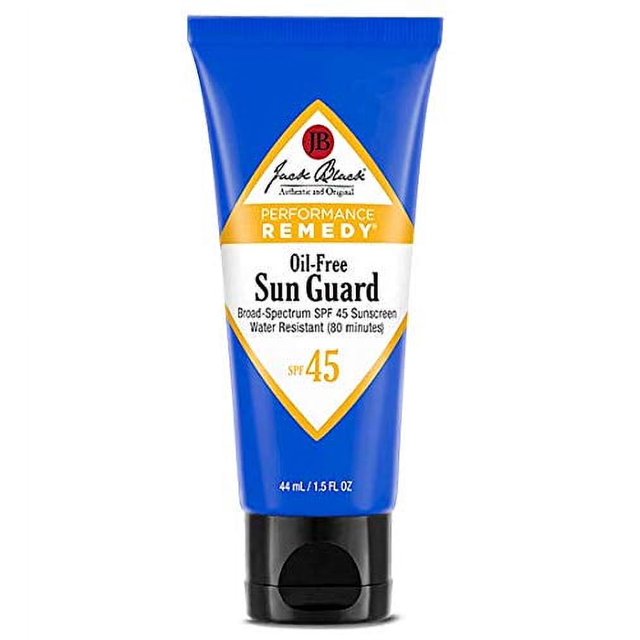 Jack Black OilFree & Water Resistant Sun Guard SPF 45 Sunscreen, 1.5